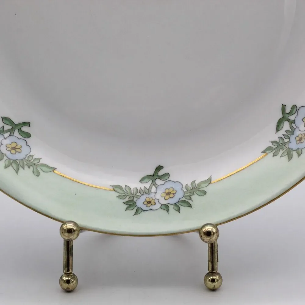 Hutschenreuther Serving or Cake Plate Dogwood Floral Design Bavaria